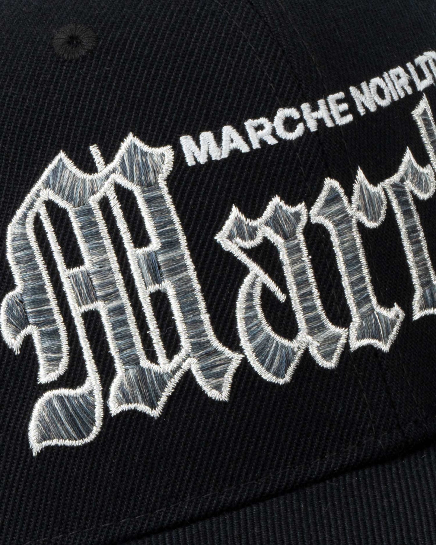 Black Nocturnal Wolf Italian Wool Hat