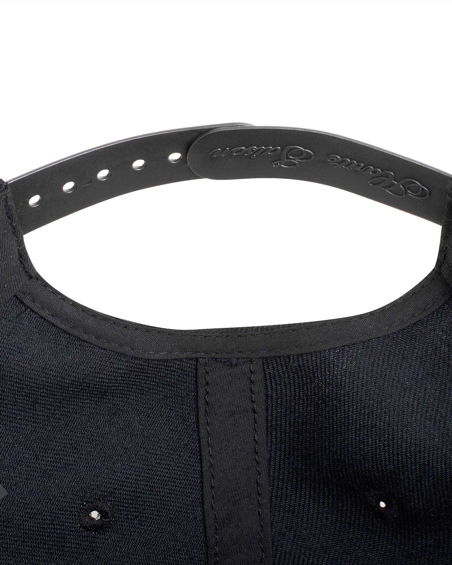 Black Nocturnal Wolf Italian Wool Hat