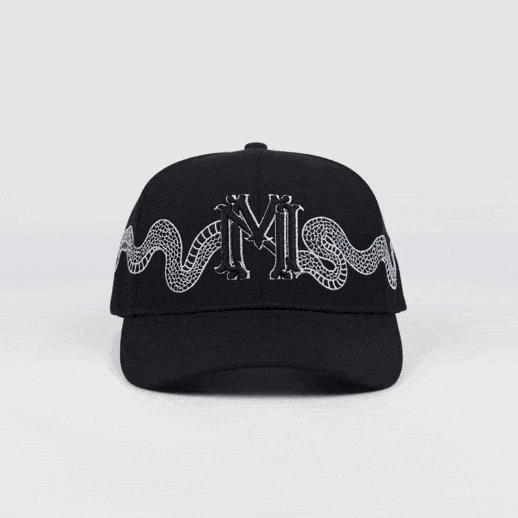 "Genesis" pure wool twill blazon hat