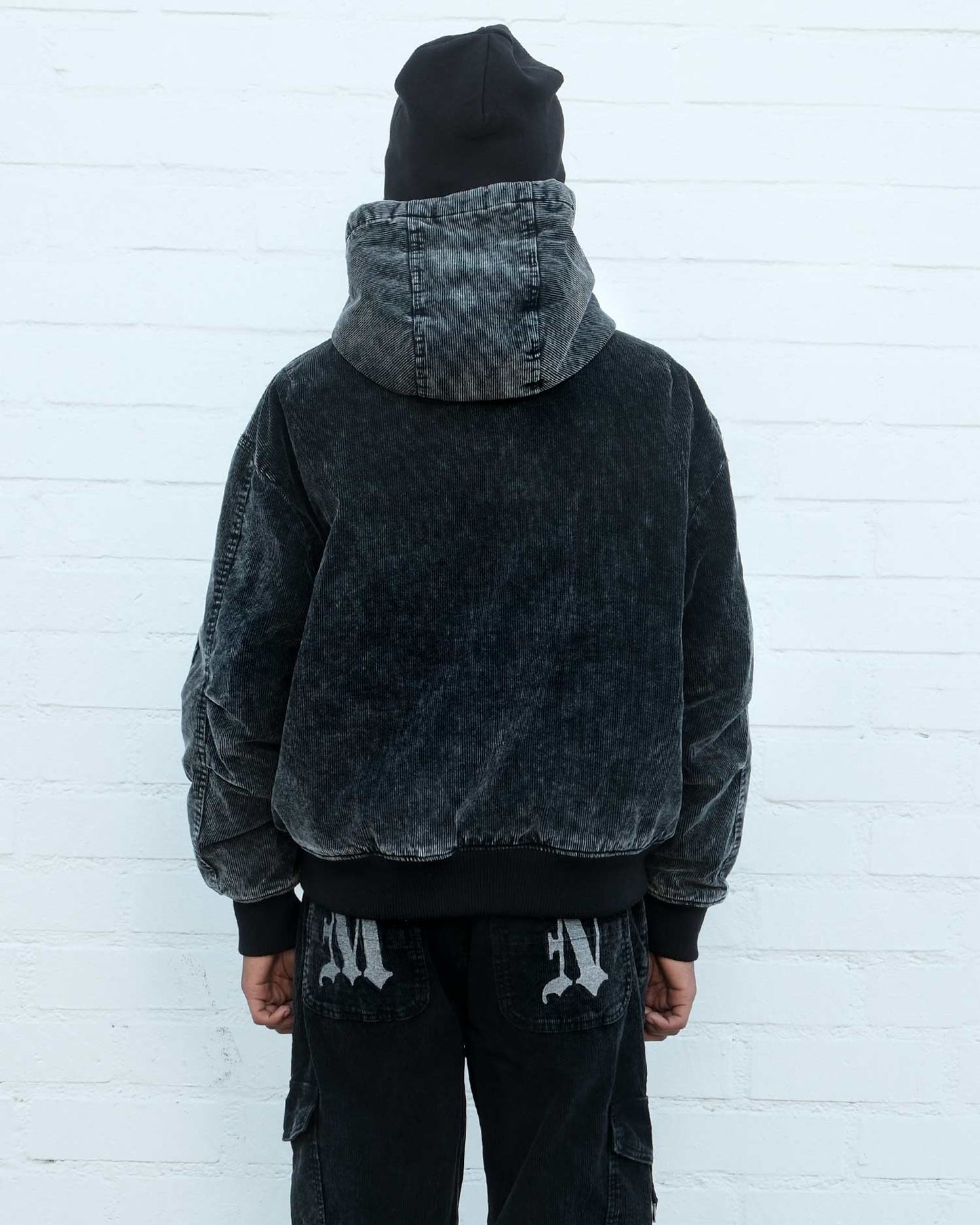 "Overtime" Corduroy Bombers Jacket