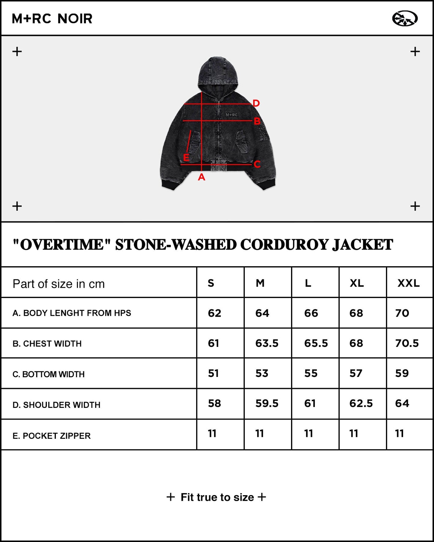 "Overtime" Corduroy Bombers Jacket