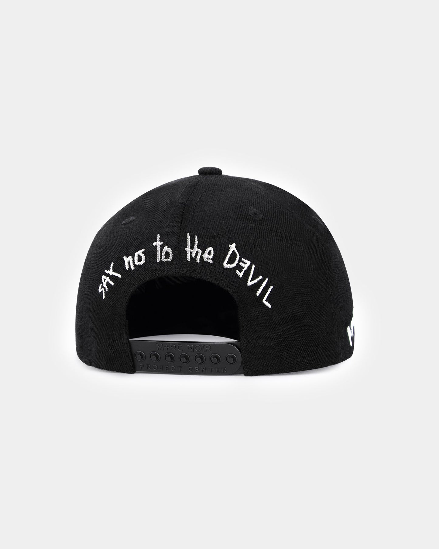 "Say No To The devil" Blazon Italian Wool Hat
