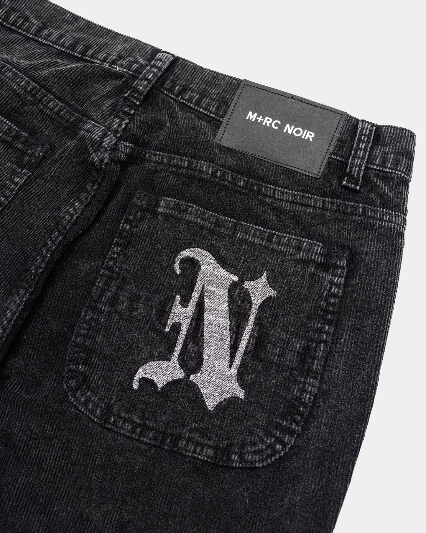 Styx Corduroy Black Cargo Pant