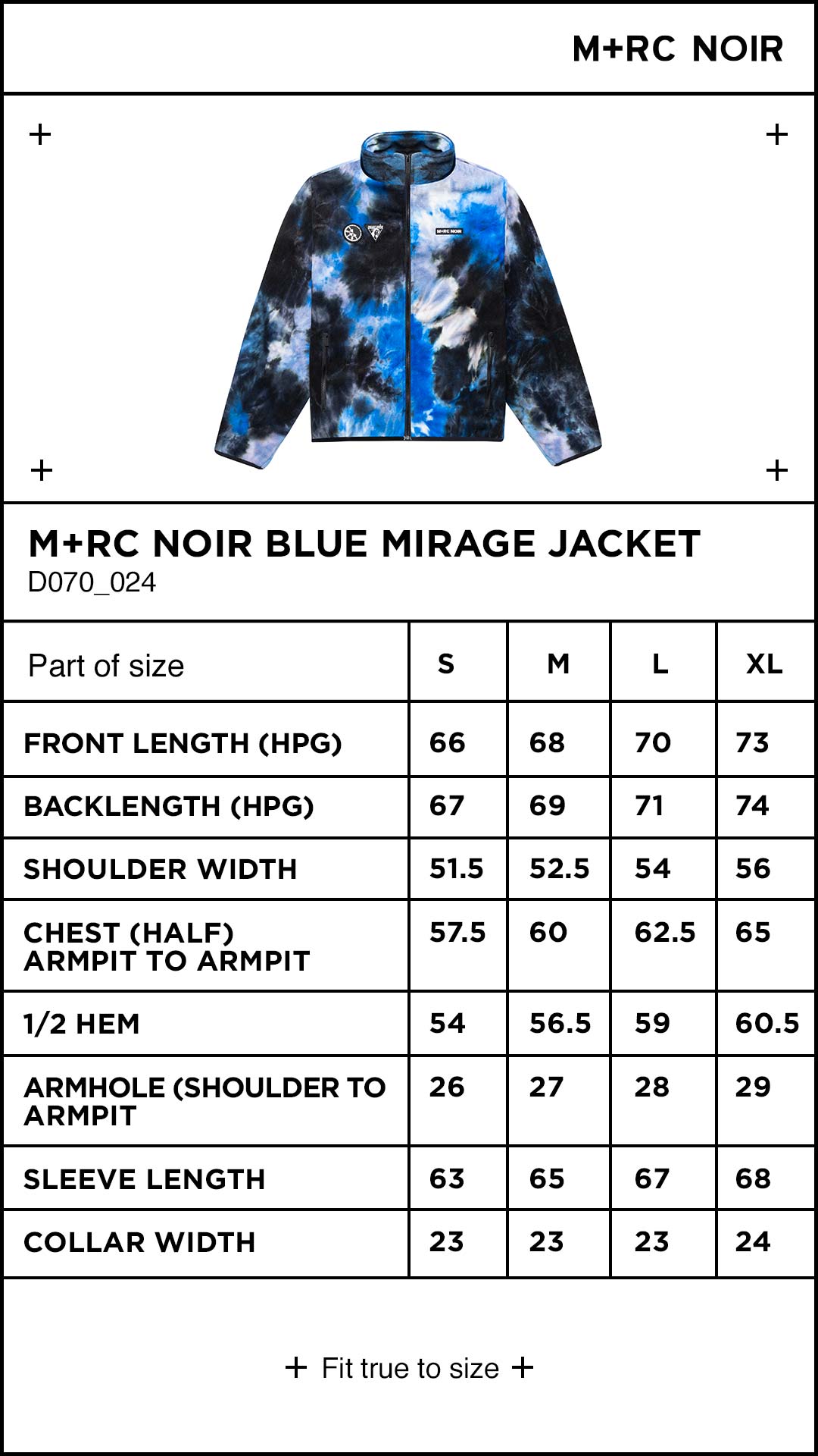 BLUE MIRAGE JACKET - mrcnoir