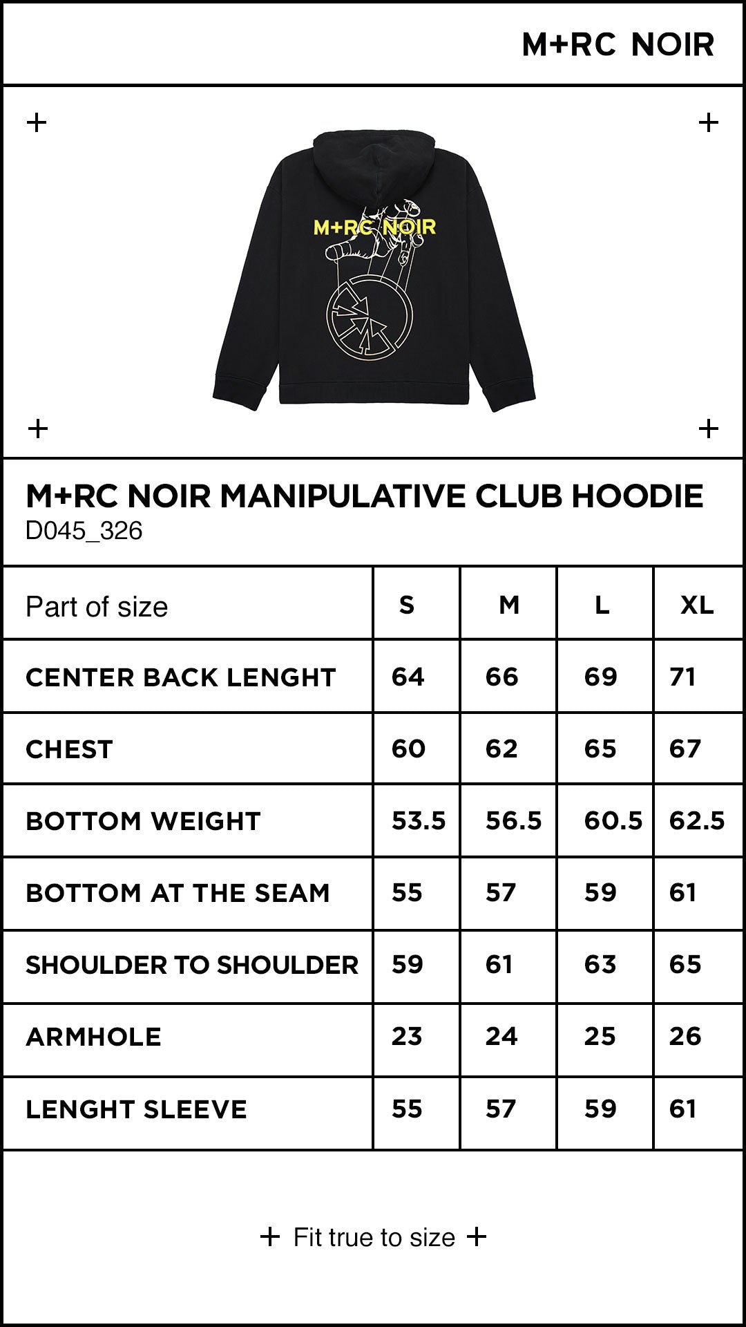 MANIPULATIVE CLUB HOODIE - mrcnoir