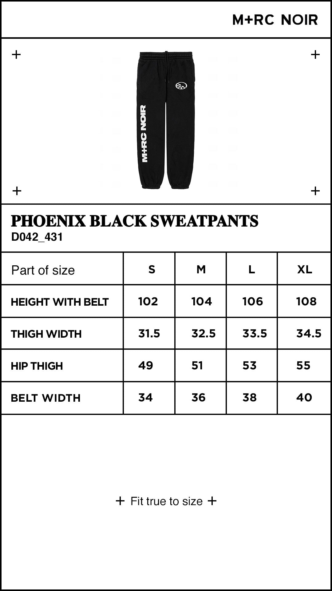 Phoenix Black Sweatpants - mrcnoir